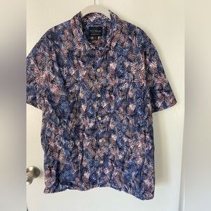 Lucky Brand Men’s Summer Button Down, Large